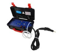 Limpiador de Presurizado, Limpiador de de Agua Fría/caliente Ajustable de 3 Engranajes con Mini Linterna de Vaporista Portátil con Múltiples Pinceles para la Cocina (Enchufe