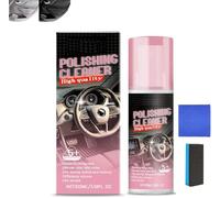Limpiador de Pulido, Spray Multiusos para Detallar, Limpiador de Interiores de Auto, Cera en Spray Sin Agua, para el Detallado de Vehículos