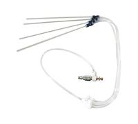 Limpiador de pulso - Limpiador de carbón para eliminar la suciedad del carburador, cepillo de tubo antideslizante, herramienta de cepillo neumático, limpieza por pulsos para mantenimiento de vehículos