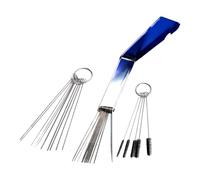 Limpiador de puntas de antorcha - Kit de herramientas multifuncionales reutilizables | Juego de limpieza de alambre colgante para motocicleta, ATV, ciclomotor, soldador, mantenimiento de carburador
