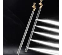 Limpiador de radiador automotriz para tanque de agua y condensador de descarga sin eliminación de componentes, construcción de acero, longitud de trabajo de 60 cm (1* varill 2* junta)