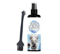 Limpiador de recortadora | Spray de cuidado de lavado de 120 ml para afeitadora con cepillo, solución de recortadora, para el hogar, barbero, baño, dormitorio, ducha, apartamento