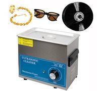 Limpiador De Registros De Vinilo Ultrasónico, Máquina De Lavadora De Disco Interno De Acero Inoxidable De 120W, Tiempo De Control De 0-20 Minutos, Para Registros De Vinilo, Relojes, Joyas-3L
