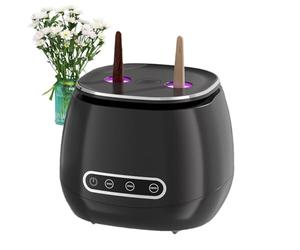 Limpiador De Retención: Máquina De Limpieza De Alta Frecuencia De 52 KHz, Dispositivo Ultrasónico UV Portátil, Compilación De Acero Inoxidable ABS, Tamaño Compacto 4.33x4.72x5.11in | Herramienta De