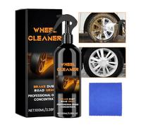 Limpiador de Ruedas de Coche,Agente Protector con PH Equilibrado 100ml | Limpiador de Llantas Sin Necesidad de Frotar,Para Automóviles Vehículos Camionetas SUV Interior Exterior y Garaje Mantenimiento