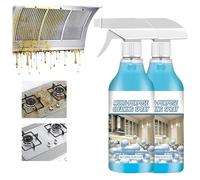 Limpiador de salpicaduras en aerosol, desengrasante de mano multiusos, potentes aerosoles desengrasantes para cocina, aerosol quitamanchas para ollas, sartenes, superficies y electrodomésticos (2)