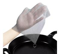 Limpiador de sartenes de hierro fundido de acero inoxidable SJZ SUN RUN 316L de 14 x 14 pulgadas, para sartenes de hierro fundido, camping, RV, barbacoa, hornear, jarrones, parrilla de barbacoa,