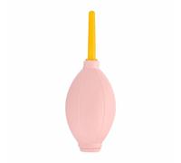 Limpiador de soplador manual rosa, bomba de aire de goma, limpiador de polvo de punta suave, bomba de aire para sensor, teclado, cámara, teléfono móvil