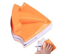 Limpiador de superficies de vidrio - 640 gramos de acero magnético, herramienta de lavado interior exterior, deslizador de seguridad para el hogar, azulejos de baño, acuario, tragaluz, dormitorio,