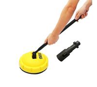 Limpiador De Superficies Hidrolimpiadora - Modelo 2025 Con Adaptador Kärcher Serie K | Cabezal Cepillo Giratorio 24 Cm Para Patio, Deck, Ladrillo | Accesorio Limpieza Alta Presión Para Exteriores, Con