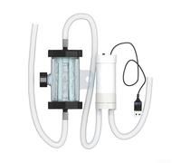 Limpiador de tanque de peces sifón para acuario, aspiradora de mano recargable para acuario, cambio de agua para limpiadores GRAVEL Bomba USB (2 metros)
