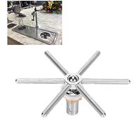 Limpiador de tazas, Lavador de tazas, Salida de agua de múltiples ángulos Limpieza Enjuagadora automática de tazas Lavadora automática de tazas para tazas de café Hogar