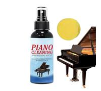 Limpiador de Teclas de Piano,Spray Limpiador Y Brillador Para Teclas De Piano | 100ml Elimina Manchas Líquido Huellas para Teclados de Ordenador,Conciertos Festivales Musicales Escenario