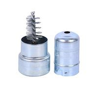 Limpiador de terminales de poste de batería de coche, herramienta de limpieza de batería Cepillo de limpieza de terminal Cepillo de suciedad y corrosión Herramienta de limpieza a mano