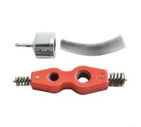 Limpiador de tuberías de cobre de metal para taladro con mango hexagonal, cepillo de alambre de acero inoxidable para limpieza de tubos de fontanería, 15 mm o 22 mm