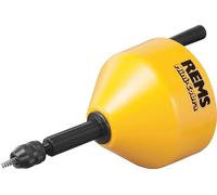 Limpiador de tuberías Rems Mini-Cobra para operación manual y eléctrica.
