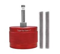 Limpiador de tubos de cobre - Cepillo de limpieza sanitaria, 1/2", 3/4", 1 pulgada, limpiador multifuncional de tubos de cobre para manualidades, sanitarios, industrias, hogar, taller