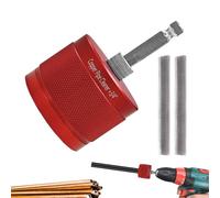 Limpiador de tubos de cobre - Cepillo de perforación profesional para eliminar el óxido, limpiador de tubos de cobre de 1/2 3/4 1 pulgada, herramienta de limpieza industrial de taller, para casa