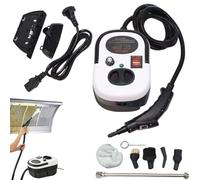 Limpiador de Vapor de Mano - 6 Niveles Alta Presión Calentamiento Rápido 2500W,Limpiador Manual de Vapor para Suelos con Lechada - Para Limpieza de Coches, Ventanas, Grasa y Suelos