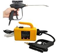 Limpiador de vapor portátil, 220v 2600w Sistema de limpieza de vapor comercial de alta presión Limpiador de vapor presurizado de mano Limpieza de 360 ° para cocina, automóvil, campana extractora, 110