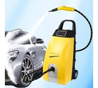 Limpiador De Vapor Portátil Todo En Uno, Potente Y Compacto, Con Cabezal Desmontable Y 6 Accesorios. Depósito De 3,5 Litros Para Suelos De Madera, Ropa, Ventanas, Azulejos, Muebles Y Alfombras. Yellow