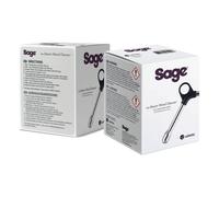 Limpiador de varilla de vapor Sage SES006 10 sobres limpiadores Negro