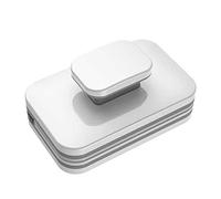 Limpiador de ventanas magnético con mango grande, doble cara, herramienta de limpieza de ventanas de plástico resistente y de alta seguridad para gafas de 3 a 10 mm