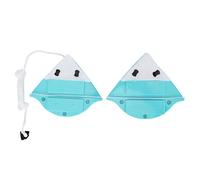Limpiador de ventanas magnético de doble cara, herramienta de limpieza de ventanas de coche, herramienta de limpieza de vidrio con cepillo de limpieza de vidrio
