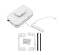 Limpiador de ventanas magnético de doble cara, mango grande, fuerte fuerza magnética, cuerda de seguridad para edificios altos, oficina, hogar, invernadero, limpieza de vidrio, plástico, 650 g