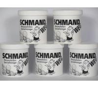 Limpiador de vidrio de crema agria, 5 dosis por 150 g = 750 g para tubería de agua