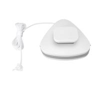 Limpiador de vidrio de doble cara, limpiador de ventanas magnético de doble cara, cepillo de limpieza versátil en forma de triángulo herramienta de limpiaparabrisas magnético para (18-30)