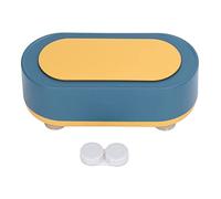 Limpiador de vidrio ultrasónico Mini uso doméstico máquina de limpieza de bajo ruido para chupetes vajilla para niños limpiador ultrasónico azul