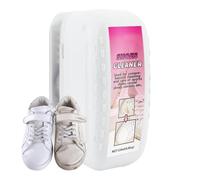 Limpiador de zapatillas blancas, cepillo limpiador de manchas para zapatillas blancas, kit de cuidado de zapatos deportivos, sin necesidad de enjuagar, ergonómico para zapatos deportivos, elimina