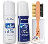Limpiador de zapatos + blanqueador de zapatos, limpiador de tenis, kit de limpieza de cepillo para zapatos, Alloda (transparente), Claro, Large