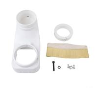 Limpiador de zapatos de polvo de husillo de nailon para máquinas CNC, instalación rápida con diseño premontado para comodidad del usuario (100 mm)