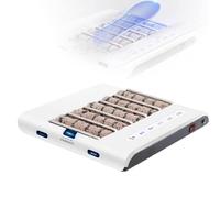 Limpiador de zapatos sin agua, pulidor de zapatos de inducción automático recargable para el hogar y la oficina, máquina de limpieza de suelas totalmente automática