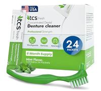 Limpiador dental concentrado TCS (6 meses de suministro) + cepillo dental TCS