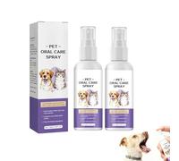 Limpiador dental para perros de 30 ml - Líquido de limpieza dental | Spray eliminador de mal aliento natural para perros | Para la salud de las encías, higiene bucal, cachorros y diario (2)