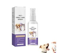 Limpiador dental para perros de 30 ml - Líquido de limpieza dental | Spray eliminador de mal aliento natural para perros | Para la salud de las encías, higiene bucal, cachorros y diario (1)