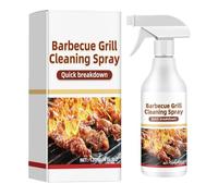 Limpiador desengrasante de parrilla, solución de limpieza para barbacoa para grasa y mugre, limpiador de grasa portátil para barbacoas al aire libre, picnics, camping, barbacoas