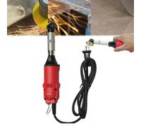 Limpiador eléctrico de abridor de costuras de azulejos, kit de herramientas de calafateo de 350 W con 15000 RPM, ajuste de 6 velocidades, ángulo eficiente de 90°, para eliminación de óxido/limpieza de
