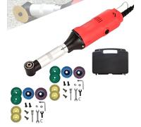 Limpiador eléctrico for abridor de costuras de pisos de baldosas,6 velocidades ajustables,motor de cobre puro de 350 W,15000 r/min,diseño de ángulo de 90°, for pulir, fresar y eliminar óxido