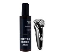 Limpiador Eléctrico para Maquinillas de Afeitar 200ml Líquido Limpiador,
