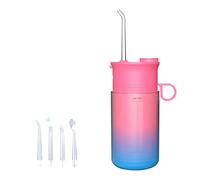Limpiador eléctrico portátil para el hogar, hilo dental de agua, mini irrigador oral portátil, limpiador de dientes recargable para el hogar y los viajes, depósito desmontable de 200 ml NSg700