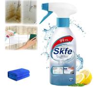 Limpiador en aerosol para baño Skfe, limpiador en aerosol para baño Skfe, limpiador de manchas difíciles Skfe, limpiador descalcificador para baño, limpiador en aerosol multiusos para baño (1Pcs)