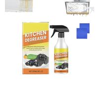 Limpiador en espuma desengrasante concentrado y potente para cocina, elimina manchas de grasa difíciles de eliminar fácilmente y deja tus superficies impecables. (1PCS)
