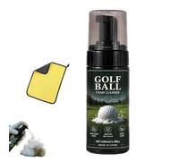 Limpiador en espuma portátil para pelotas de golf (100 ml / 3,38 oz) - Spray limpiador y lavador de hoyuelos para pelotas y palos; elimina barro manchas hierba para un brillo instantáneo (1pc)