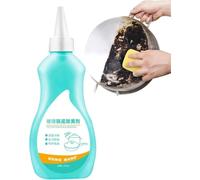 Limpiador en gel para fondos de utensilios de cocina, limpiador de escamas negras para fondos de ollas, limpiador en gel mágico para ollas y grasa rebelde