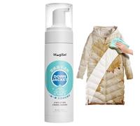 Limpiador en Seco Chaqueta de Plumón, Spray Quitamanchas, Limpiador de Manchas Difíciles Ropas, Elimina Manchas Comida, Grasa y Café Ropa, Ropa Interior y Telas, 200ml