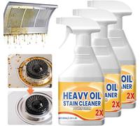 Limpiador en Spray para Cocinas, 2026 Nuevo Spray Limpiador Cal y Suciedad,para Baños + Spray Quitagrasas Brillo, para cocinasr, Kitchen Heavy Oil Cleaner Degreaser (3 PCS)